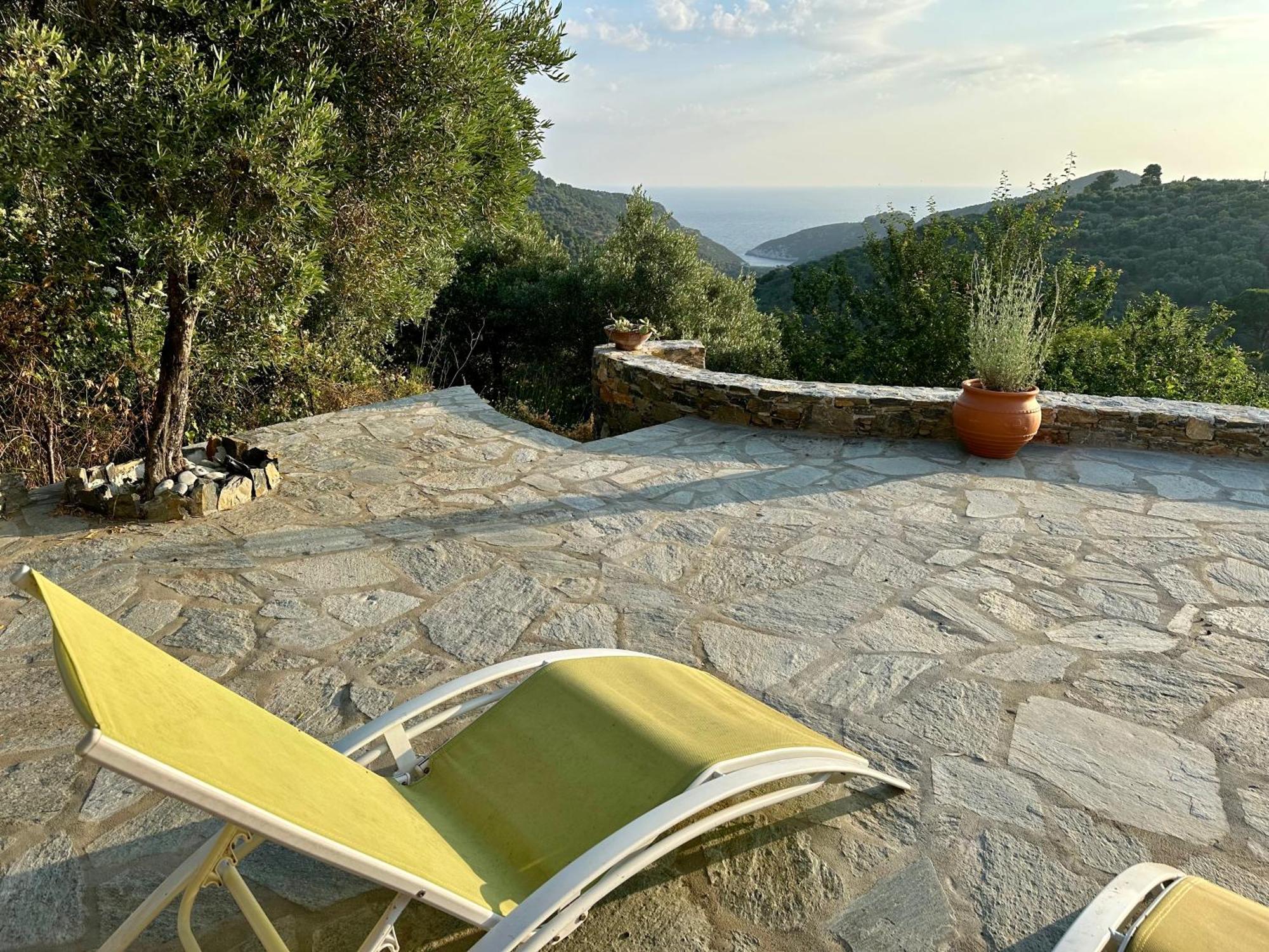 Olive Mill Cottage Skopelos stad Exteriör bild