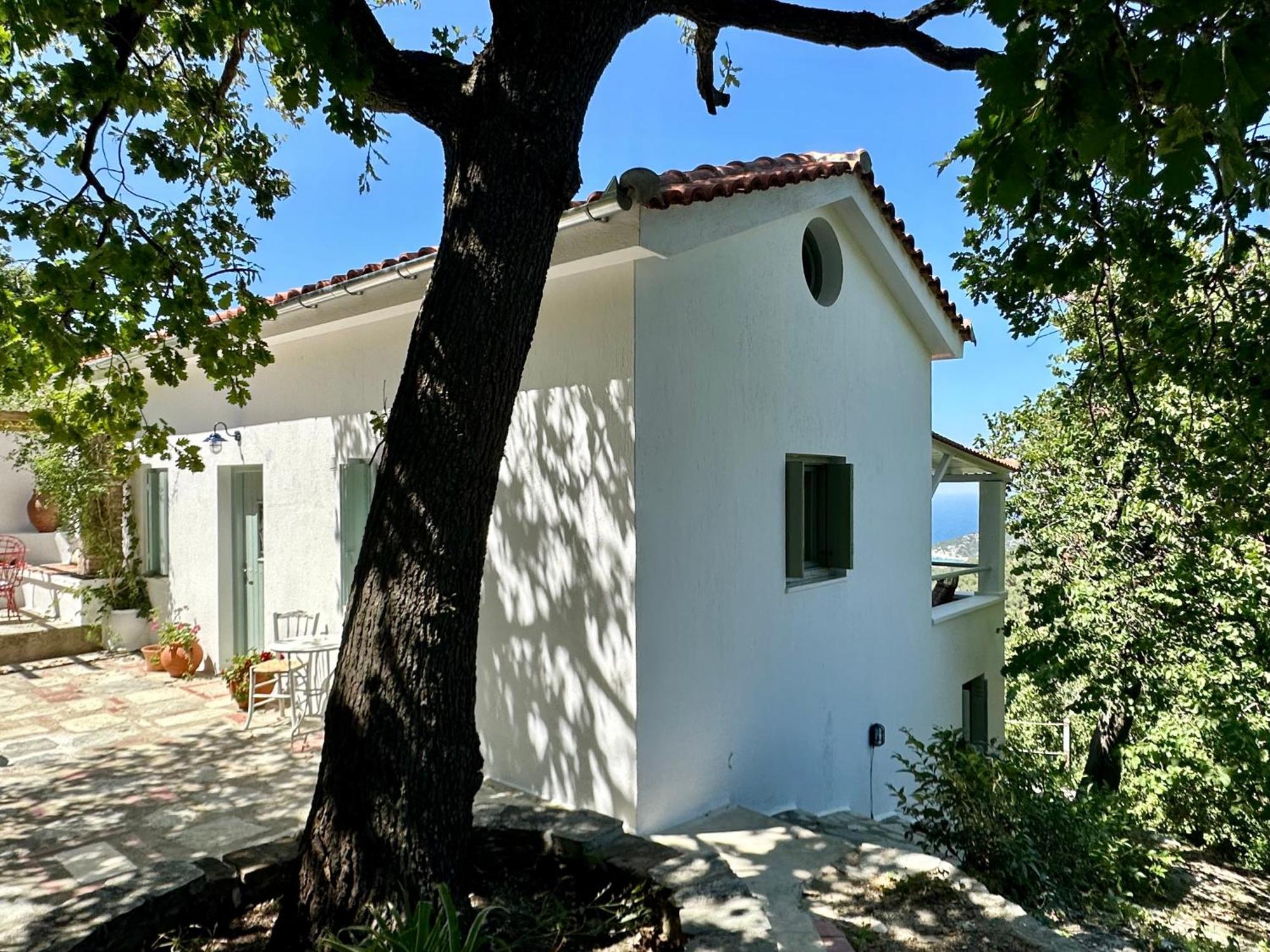 Olive Mill Cottage Skopelos stad Exteriör bild