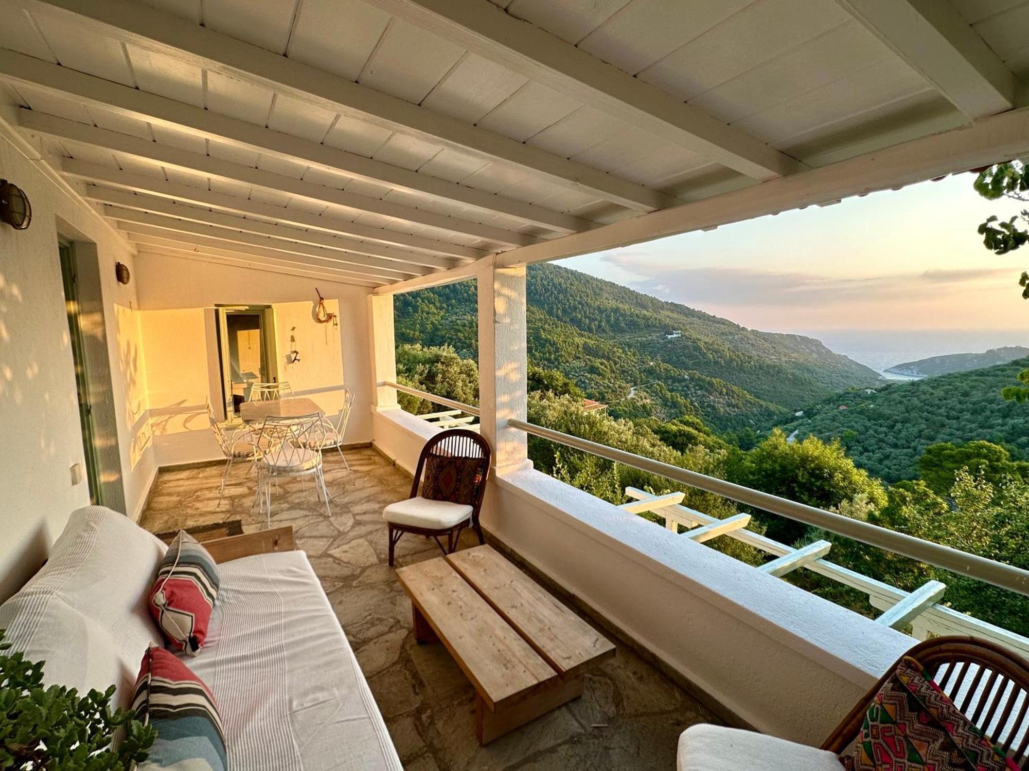 Olive Mill Cottage Skopelos stad Exteriör bild