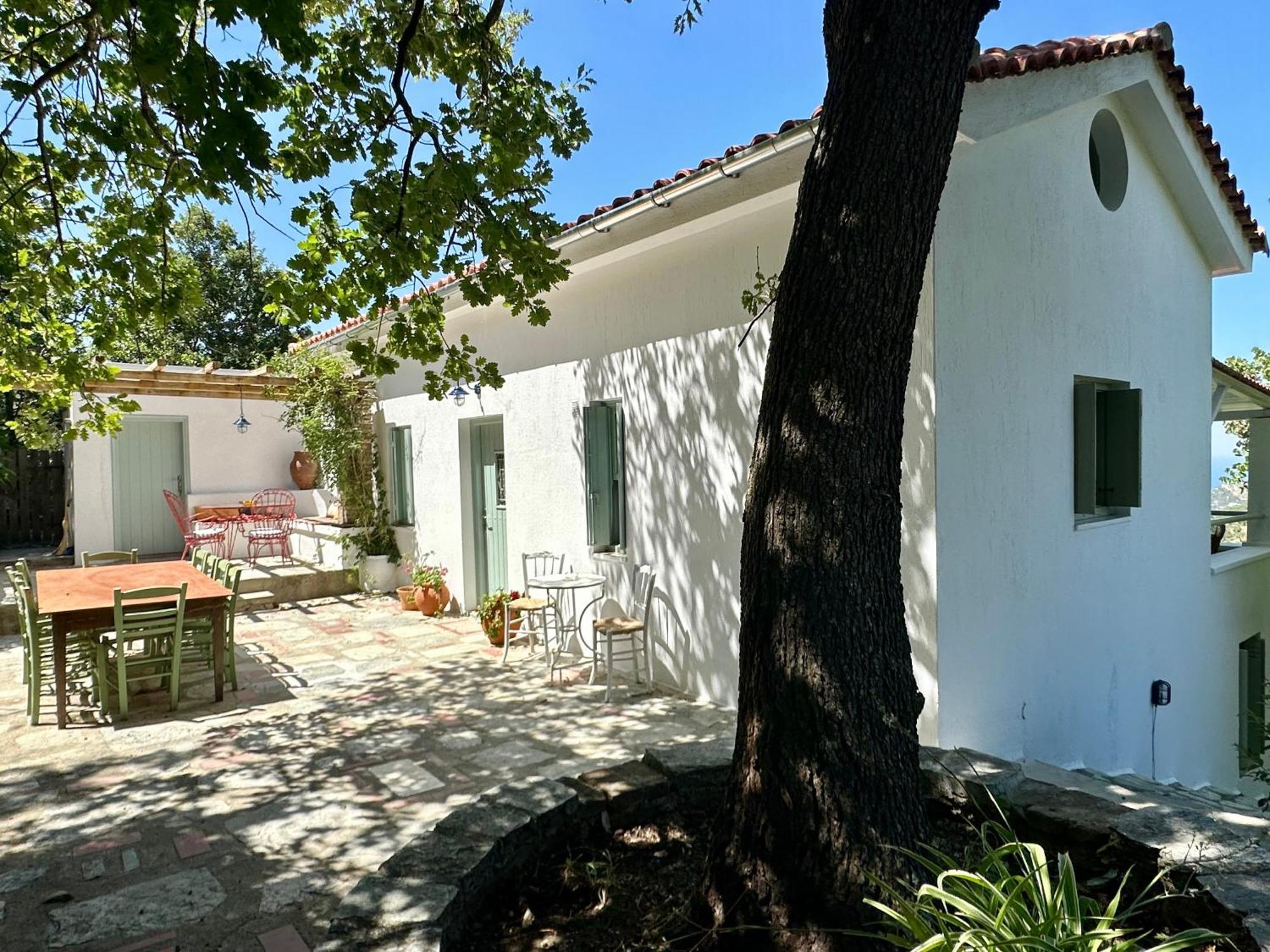 Olive Mill Cottage Skopelos stad Exteriör bild