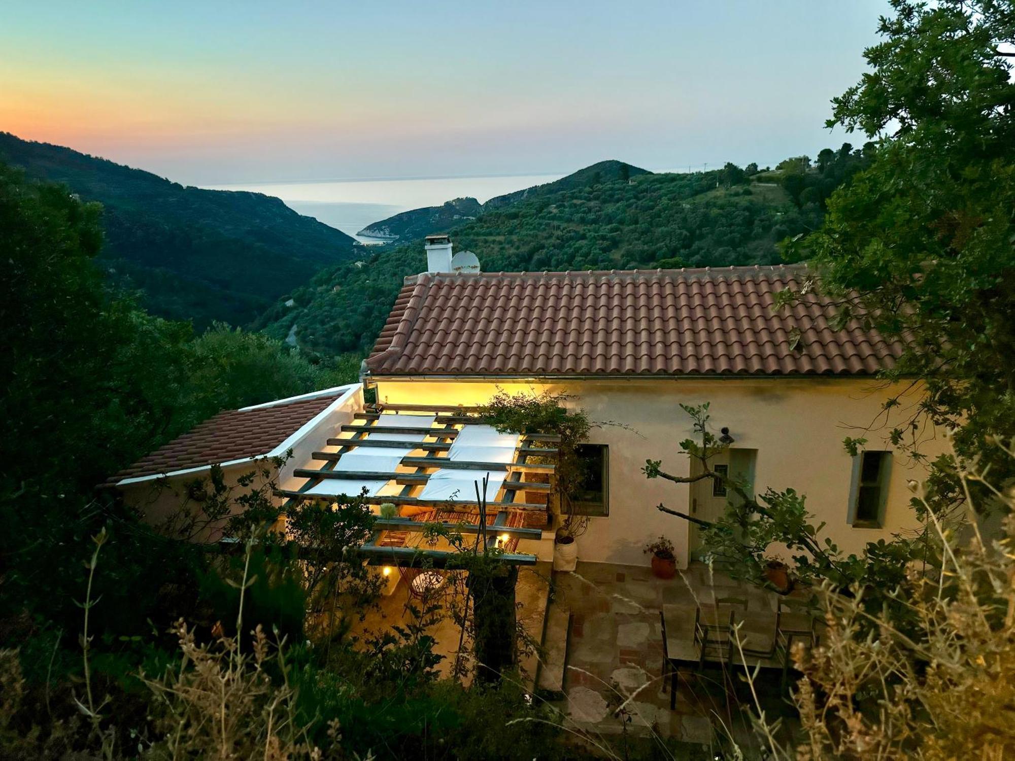 Olive Mill Cottage Skopelos stad Exteriör bild